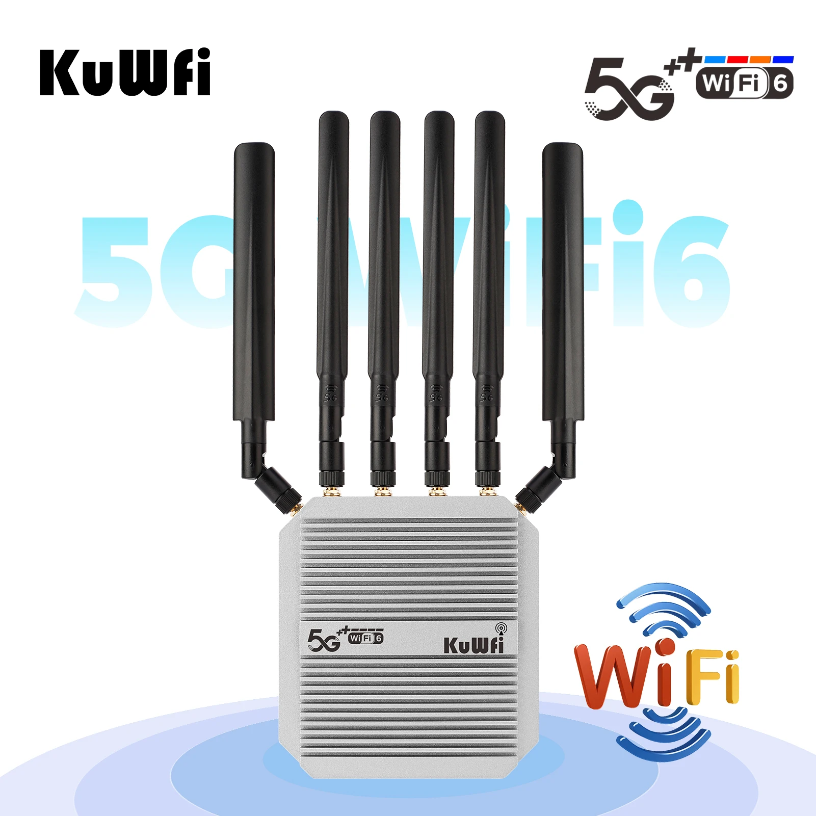Kuwfi 5G LTE Router - High Speed 3000mbps Outdoor Solution