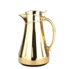 Vacuum Tea 0.7L Metal Vacuum Double Wall Thermos Turkish Tea Pot Arabic Hot Water Pot