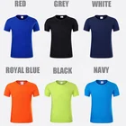 Design Customize T-shirt Wholesale Custom Logo Design 95 Cotton 5 Spandex Unisex T Shirts For Printing
