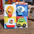 Education Wooden 3D Puzzle Toy Sets Education Toy Cartoon Puzzle For Kid Gifts