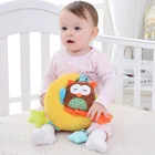 Plush Toys Plush Stuffed Toy Baby Baby Crib Trolley Wind-up Music Bell Stuffed Pendent Plush Doll Toys