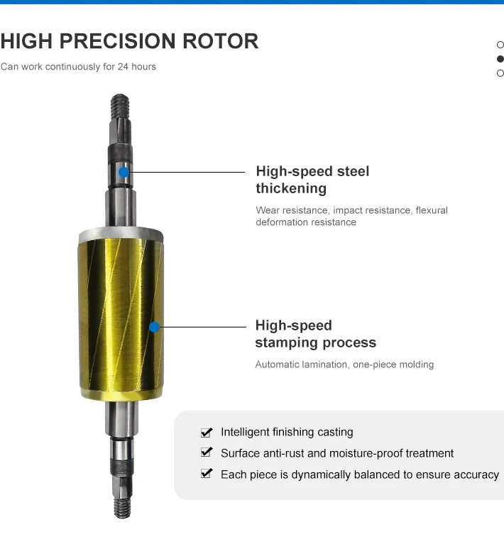Single-phase Vibration Motor, 12V/24V, 3ie - detail 4