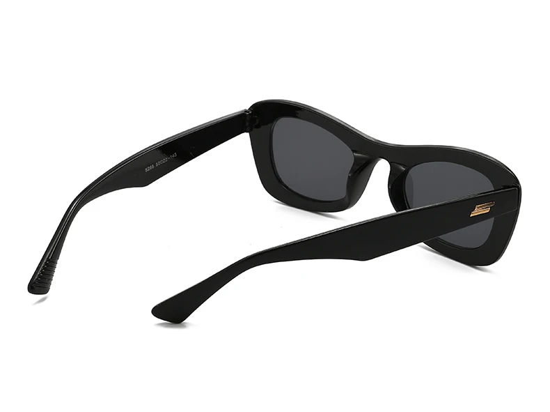 Blackburn Square Sunglasses - Italian Crafted, UV400 Protection, Unisex Fashion Shades With Silicone Nose Pads - View #3