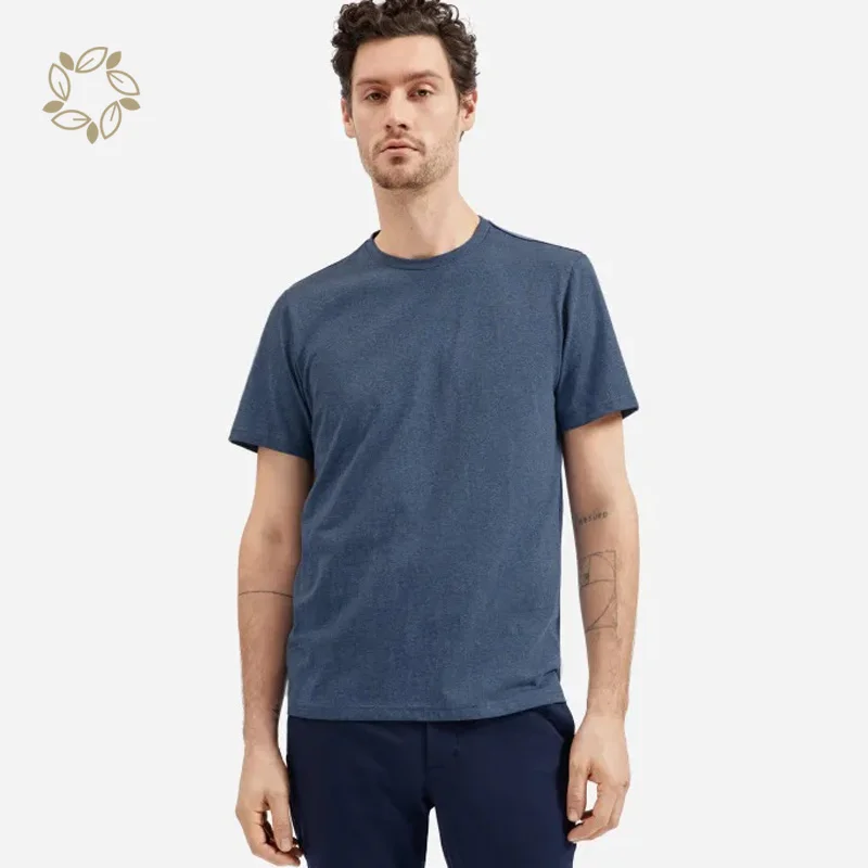 Hemp Organic Cotton Bamboo T-shirts Men 