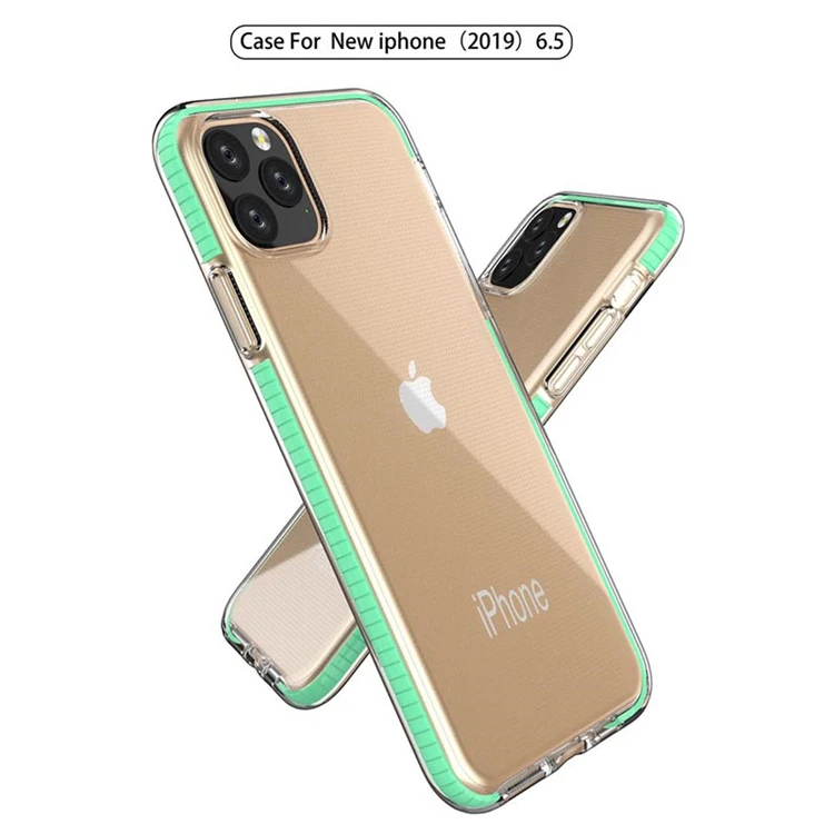 Customized logo transparent tpu eco friendly phone case for iPhone 11 Pro Max