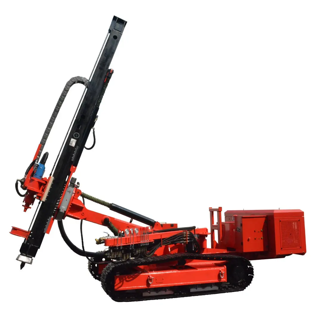 Hongwuhuan M5 hydraulic top hammer 150-260mm  separated DTH Drill Rig Well Drilling hard rock for coal mine