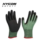 Gloves Coated Cut Glove Heavy Duty Custom Logo Work Cut Level 3 Gloves Coated PU