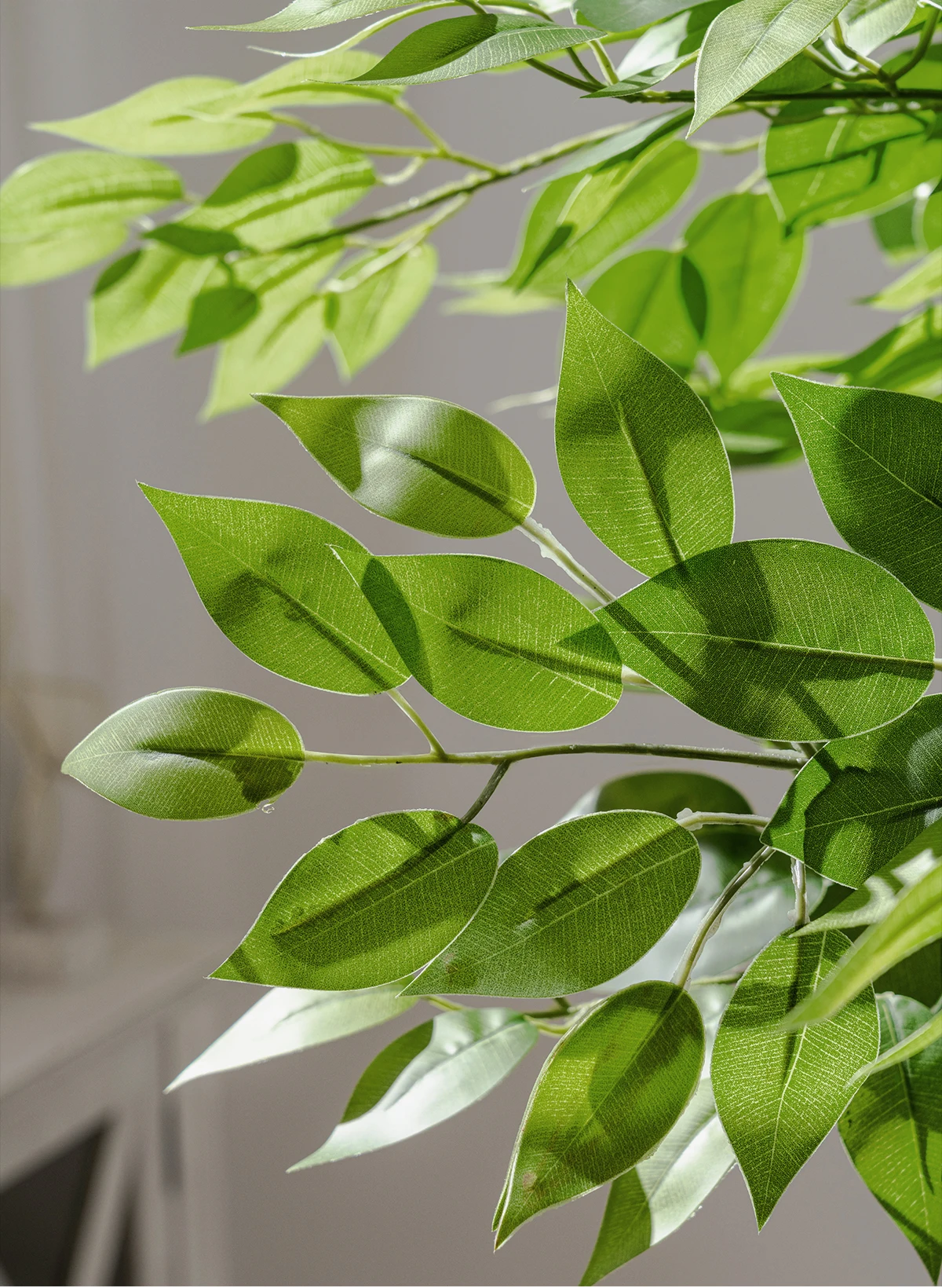 Home Outdoor Artificial Bonsai Plastic Ficus Religiosa Tree Green Indoor Christmas Space Decor High-quality Simulation Greenery supplier