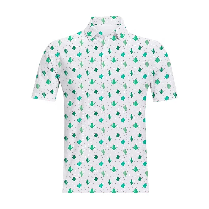 pineapple golf polo