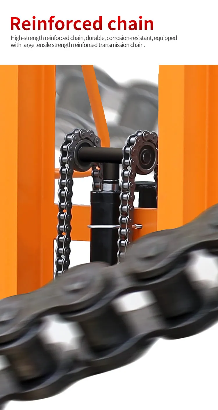 high efficiency Hand Truck hydraulic pallet lift Forklift Machine with low price manual stacker