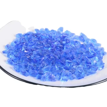 Wholesale 25Kg/Bag bulk colored crushed glass for terrazzo floor decoration