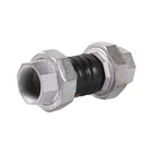 Union Rubber Flange Thread Flexible Joint Expansion Rubber Threaded Joint Carbon Steel Union Type Double Balls Joints