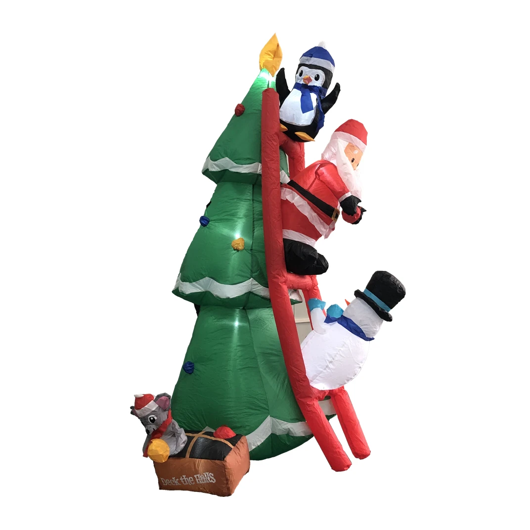 inflatable christmas tree hat