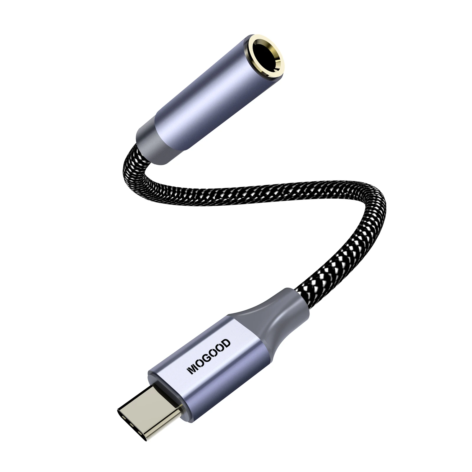 Stad bloem Kers slijm Type-c To 3.5 Female Moswag Audio Adapter Usb C To Aux Dongle Cable Cord Usb  Type C To 3.5mm Headphone Jack Adapter - Buy Type-c Audio Adapter,Usb C  Cable Cord,Headphone Jack Adapter