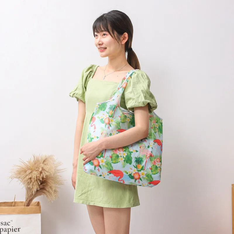 ripstop machine washable polyester grocery tote bag