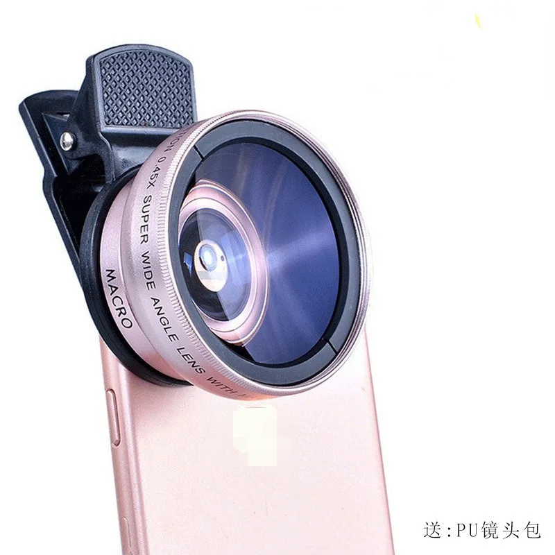 2023 Zoom 0.45x 2 In 1 Macro Wide Angle Mobile Phone Camera Lens Buy