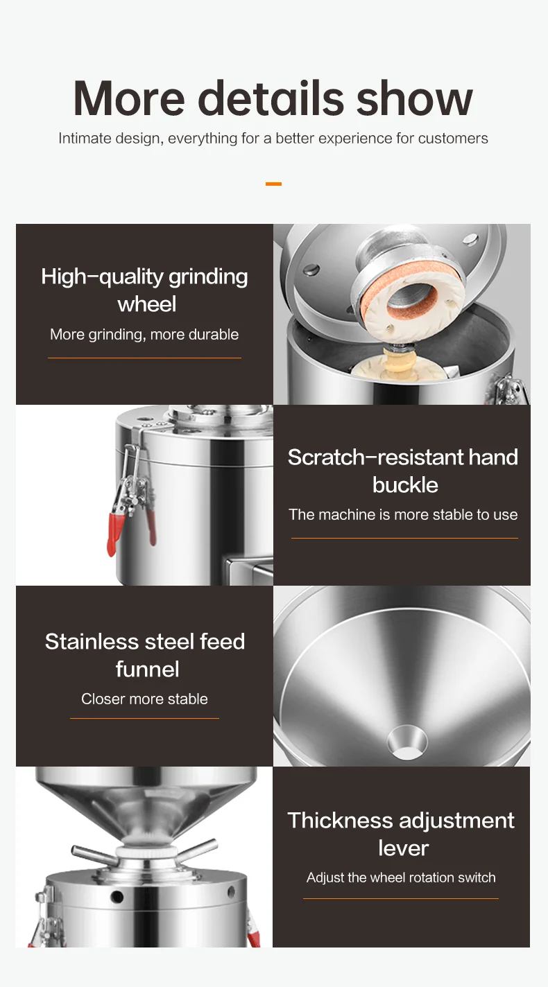 2022 Cheap Commercial Automatic Peanut Butter Tahini Hazelnut Peanut Butter Grinder Making Maker Machine supplier