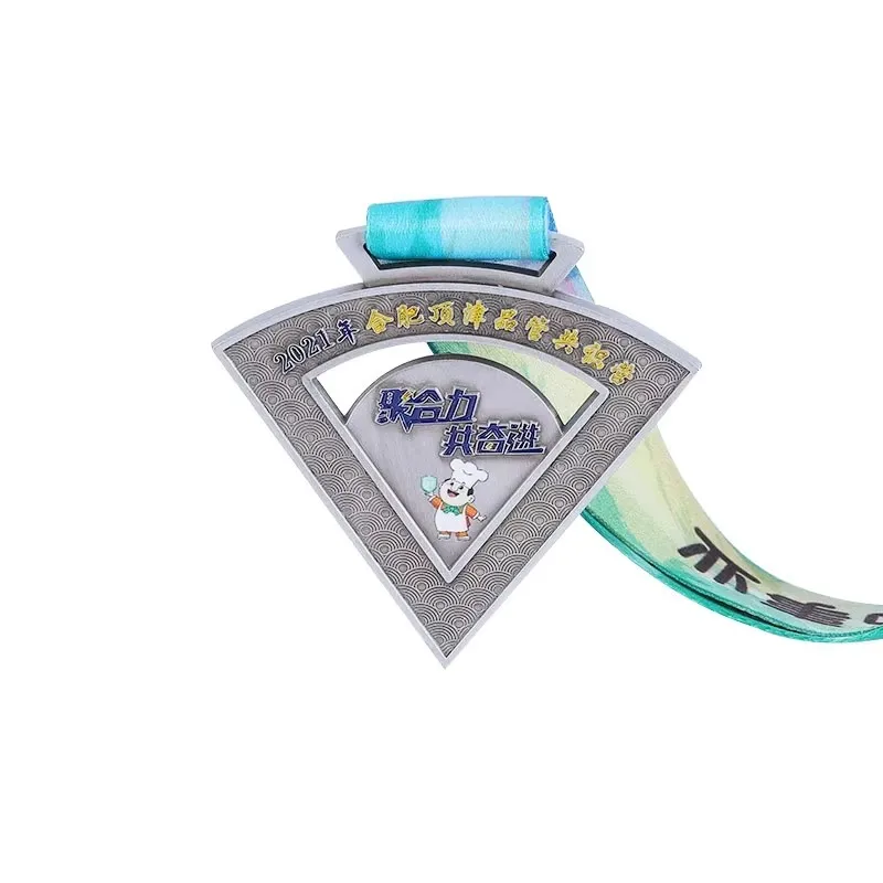 Cheap Design Your Own Blank Zinc Alloy 3D Medals Award Marathon Running Metal Sport Medal details