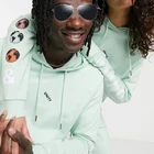 OEM Custom Cotton Fashion Oversized Sweatsuit Unisex Embroidered Jogger Mens Unisex Tracksuit