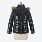 Coats Women Cotton Jakets Coats For Winter Clothes Fashion Custom Zip Hooded Puffer Jacket