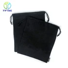 Bag Gift Customized Drawstring Velvet Bag Customized Black Velvet Bag Gift Drawstring Bag
