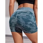European Factory Sale European Waist Slimmer Women Gym Active Fitness Shorts Bra Wear Set Yoga Pants