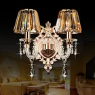 Light Wholesale Creative Simple Modern Bedroom Living Room Aisle Corridor Crystal Wall Lamp With 5W LED Light Source