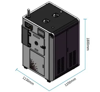 Ny generation mikrovågsplasma renare plasmarengöringsmaskin Semiconductor Packaging-utrustningsdetaljer