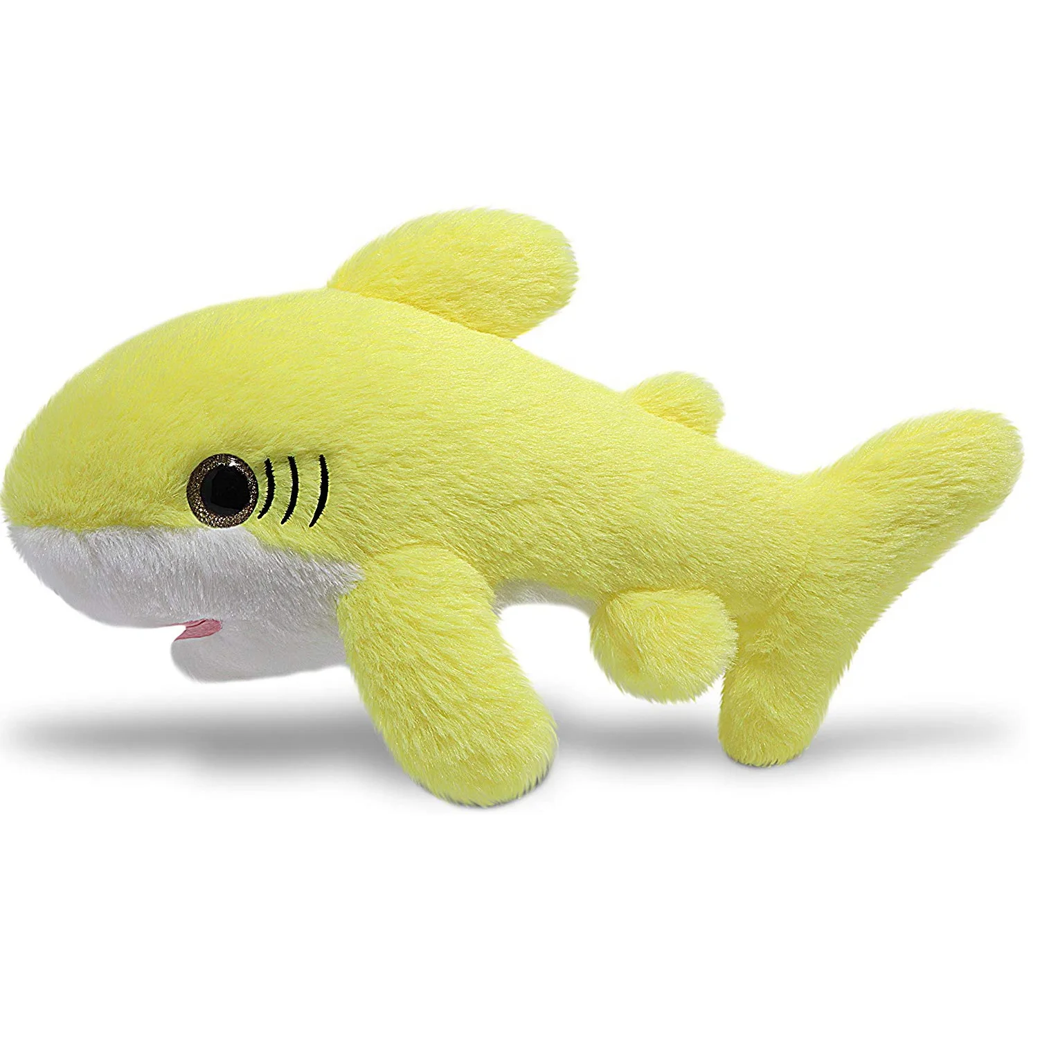 yellow shark plush