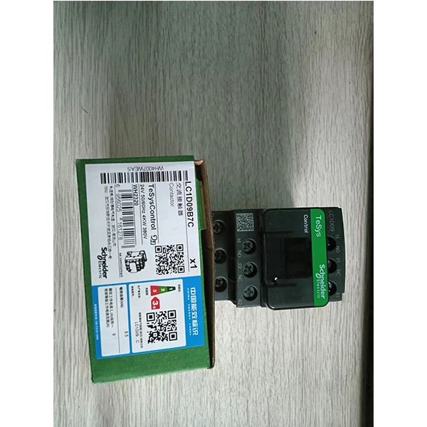 DC Contactor 3 Pole Contactor Schneider Contactor LC1D09B7C 9A 24V Authentic Products In Stock