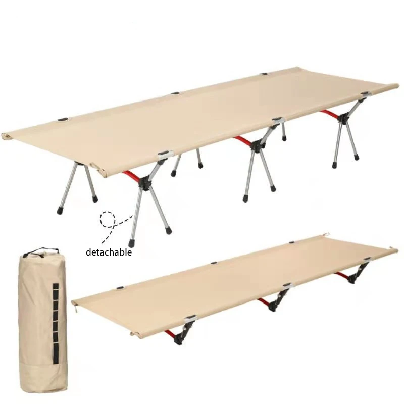 Ultralight Foldable Camping Cot Outdoor Camping Folding Cot Camping Bed