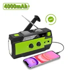Light Solar Power Torch Super Bright Camping Light Solar Power Dynamo Rechargeable Hand Crank Torch