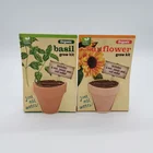 Pot Seed Pots Seeds Mini Grow Pot Seed Start Tray Plant Grow Kit Planter Pots And Seeds