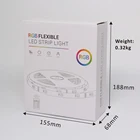 Led Led Led Led Strip IP20 Multi Color Music Sync Control Led Strip Lamp APP RGB BLE Led Strip Lights Set