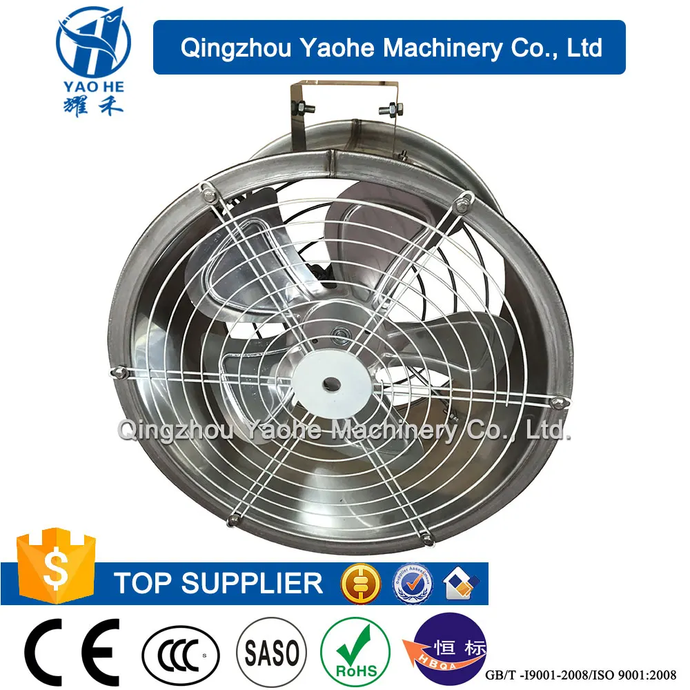 Hanging Air Circulation Fan, Ceiling, 304, Stainless, Steel - detail 6