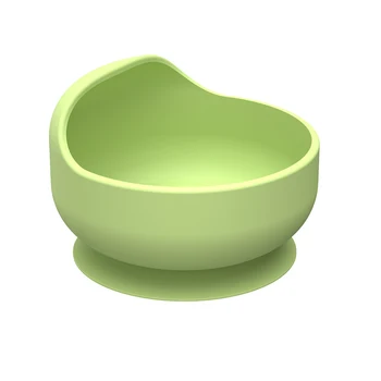 Food Grade Baby Feeding Bowls Non Slip Silicone Baby Bowls Leak Proof Silicone Bowl With Strong Suction