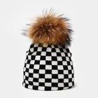 Factory Wholesale Hat Warm Plain Colour Satin Lined Winter Hat Logo Beanie