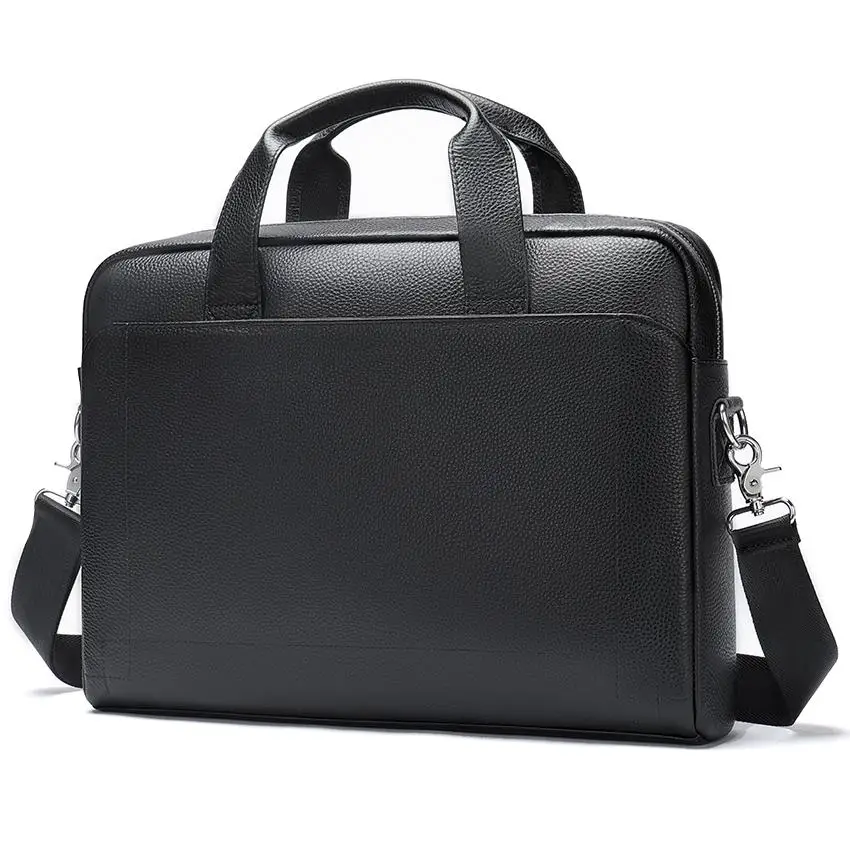 Genuine Leather Retro Leisure Lightweight Briefcase Foe Men Business Handbag Laptop Bag Single Shoulder Cross Bag