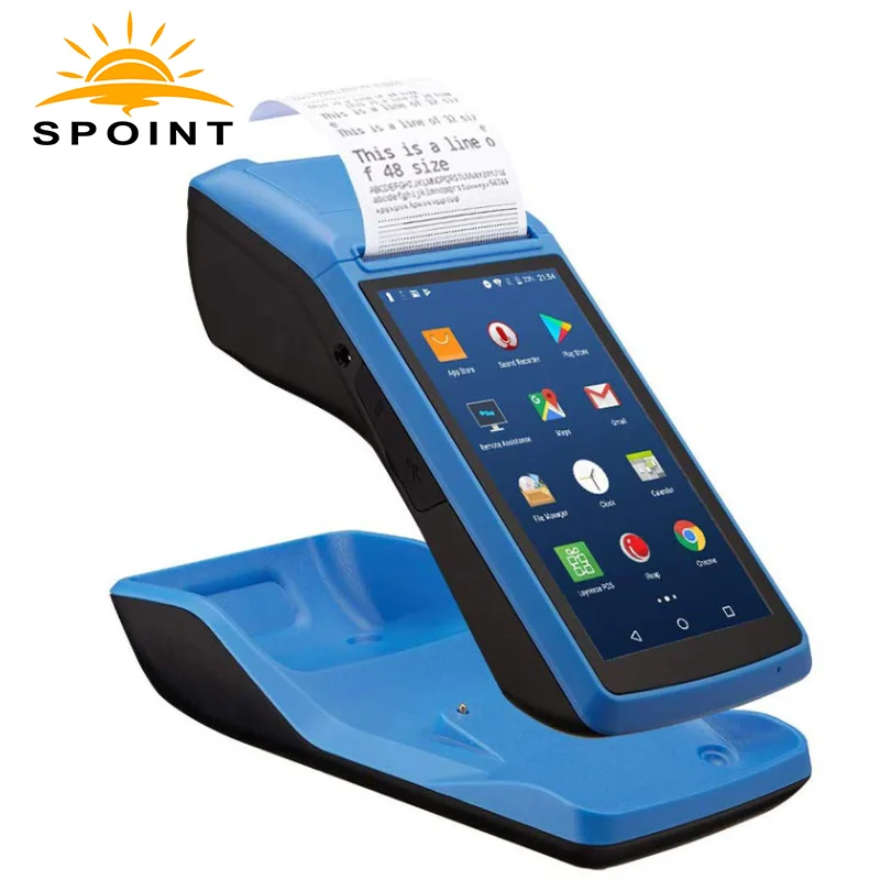 Android 8.1 Pos Machine 2g 3g 4g Nfc 