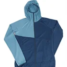 Warm 2021 Women's Knitted Warm Quick Dry Jacquard Fashion Fleece Outdoor Sport Jacket With Hood