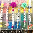 Silicone Bead DIY Loose Baby Food Grade Custom Lovely Car Silicone Pacifier Beads
