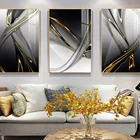 Art Factory Wholesale Geometric Black And White Abstract Painting Canvas Painting Wall Art