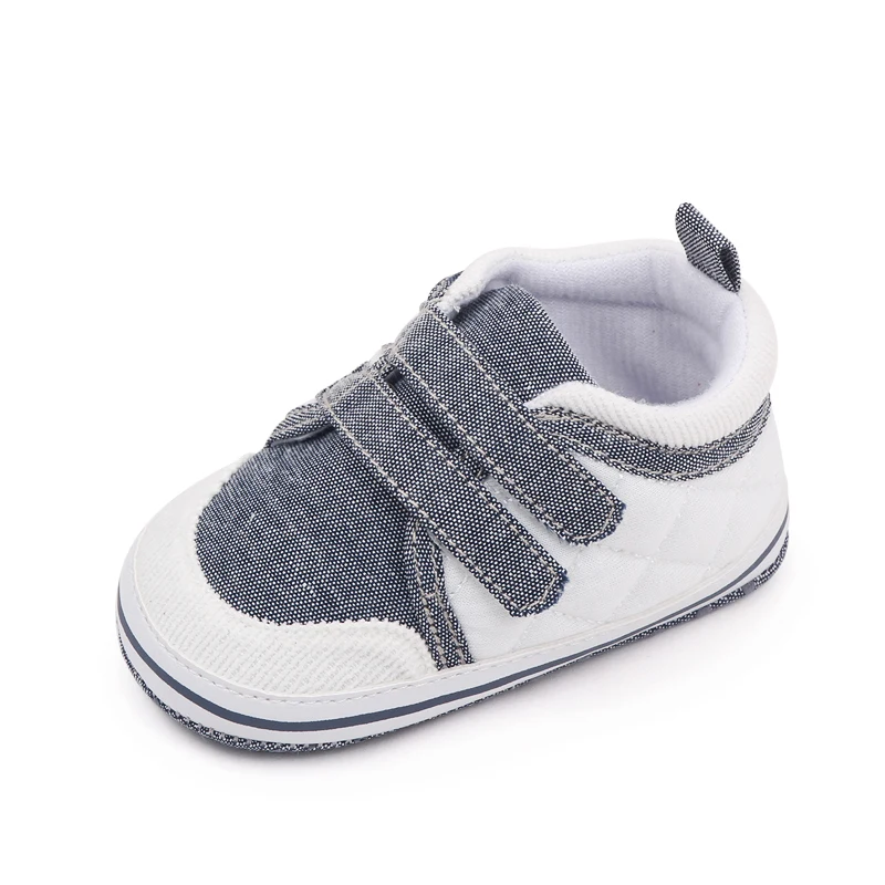 Spring and Autumn New Men's Baby Canvas Shoes Walking Shoes Soft Soles with Baby Shoes supplier
