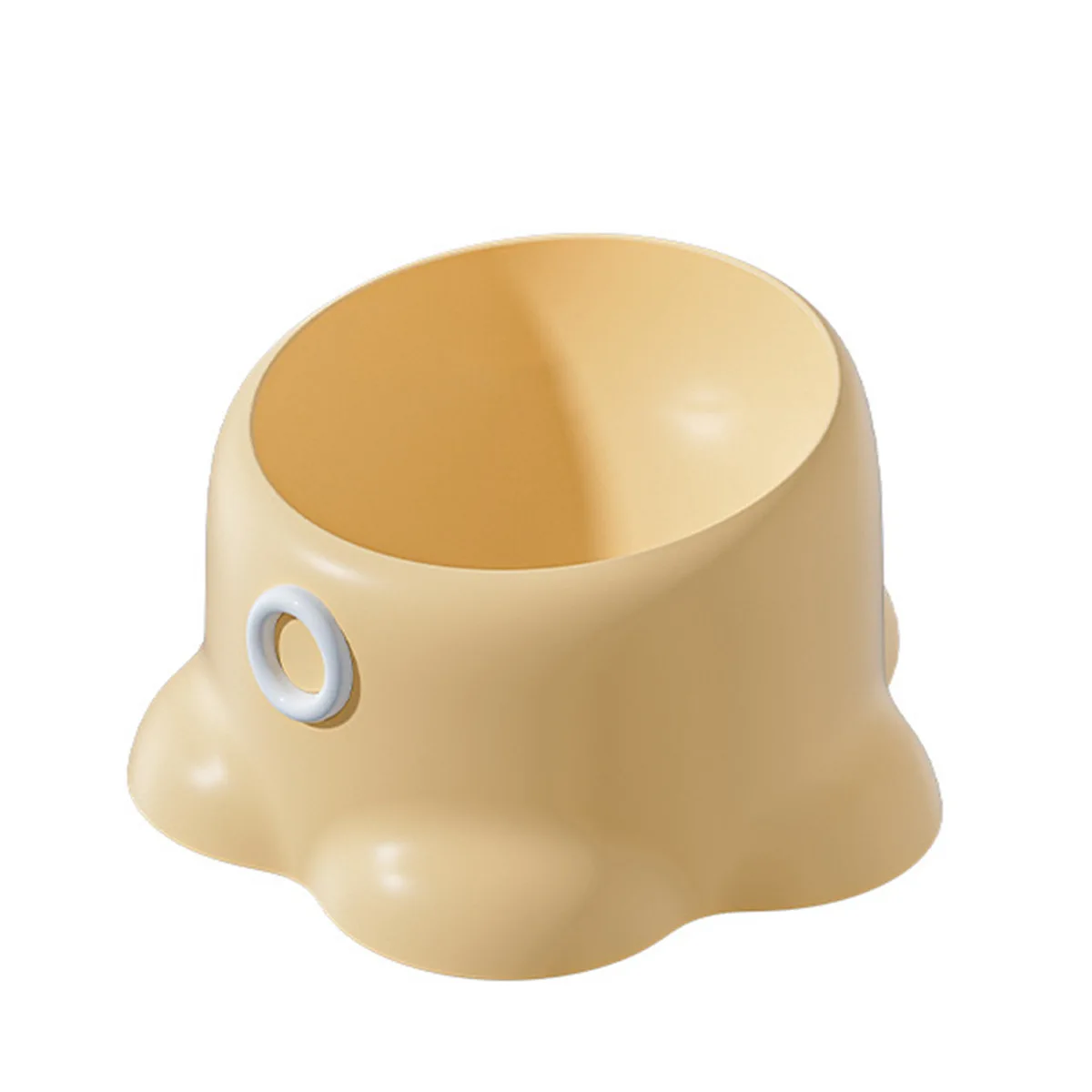 New Octopus Shaped Pet Bowl Anti-upset Plastic Stainless Steel Feeding Bowl Cervical Spine protection Drinking Bowl Pet Products supplier