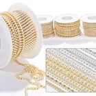 Xichuan 2021 Newest Ss6-ss16 DIY Decoration Accessories Bling Glass Claw Pearl Chain Sew On Crystal Rhinestone