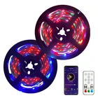 Led Rgb Strip Light Led Strip Light RGB IC Color Changing Wifi Strip Light With Remote Control For Home Party