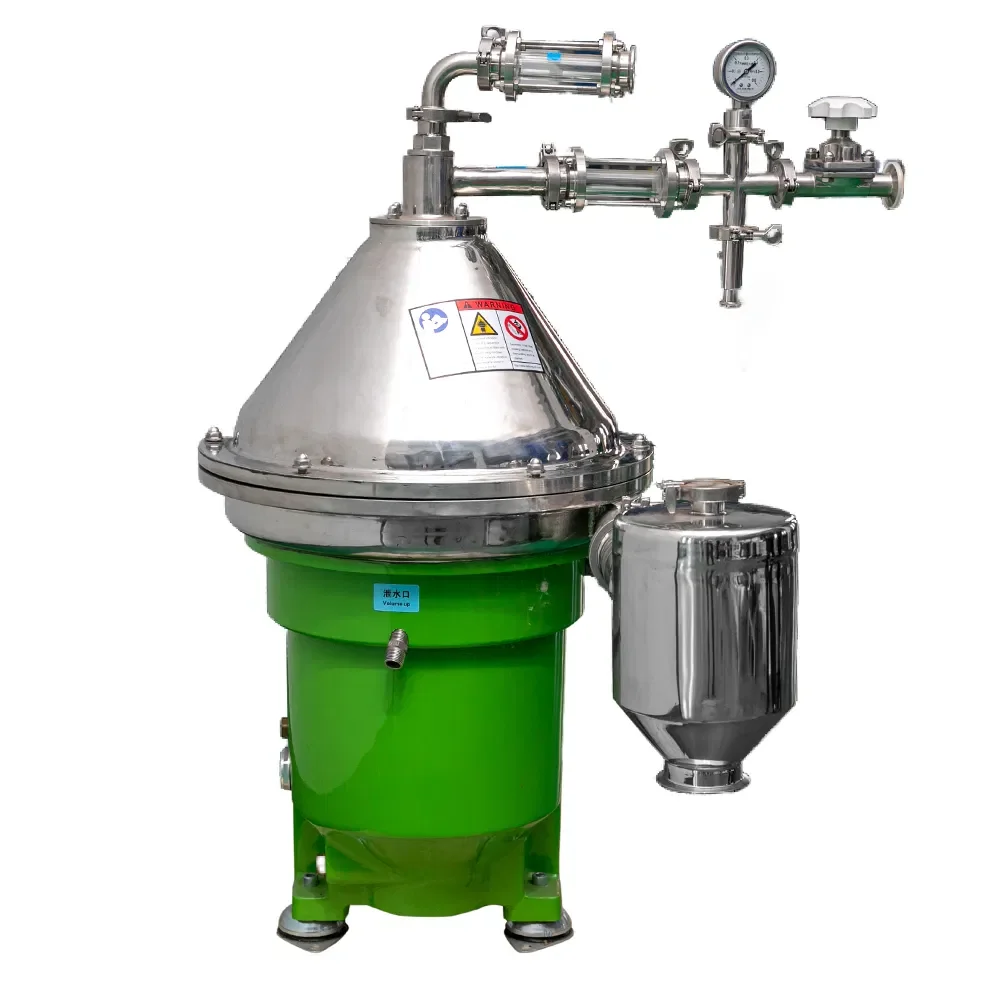 New Design Disc Centrifuge Machine Alcohol Distillation Equipment Three-Phase Mixture Separator