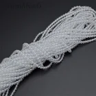 Gemstone Bracelet Crystal Natural Gemstone 2mm Crystal Round Stone Beads For Necklace Bracelet Making
