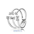 Sterling Ring Vintage Sterling Silver Antique Minimalist Leaf Bling Rhinestone Honeycomb Forefinger Ring