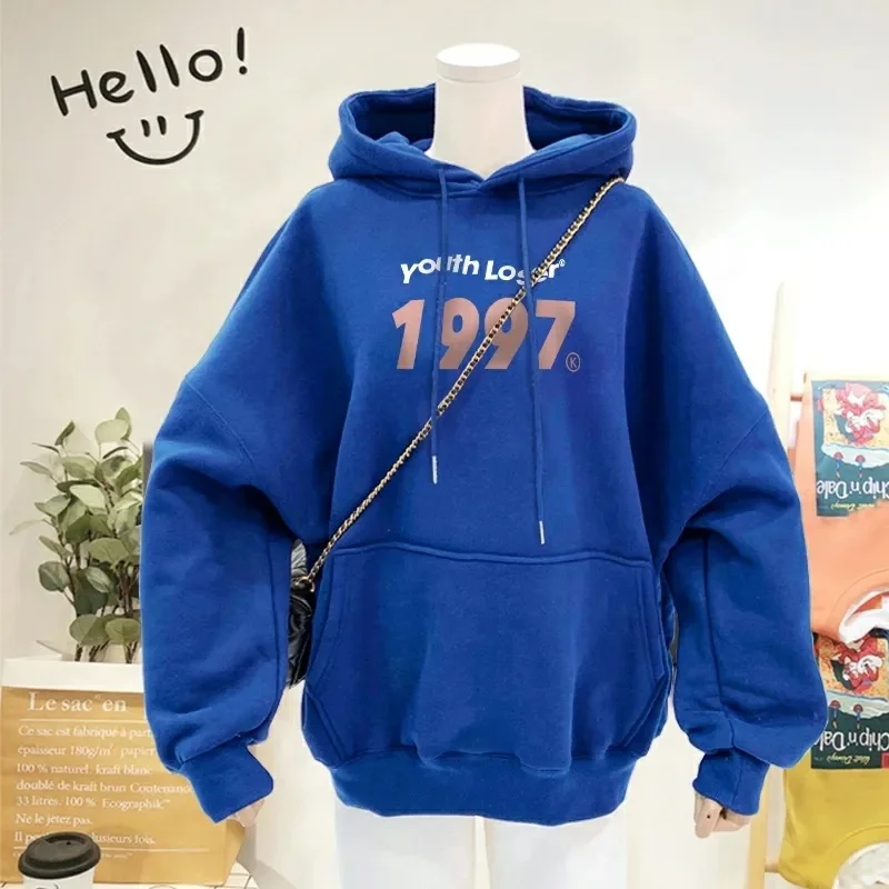 Wholesale super street wear fashion casual lace-up sweatshirt women's hoodies with printed floral hoodies